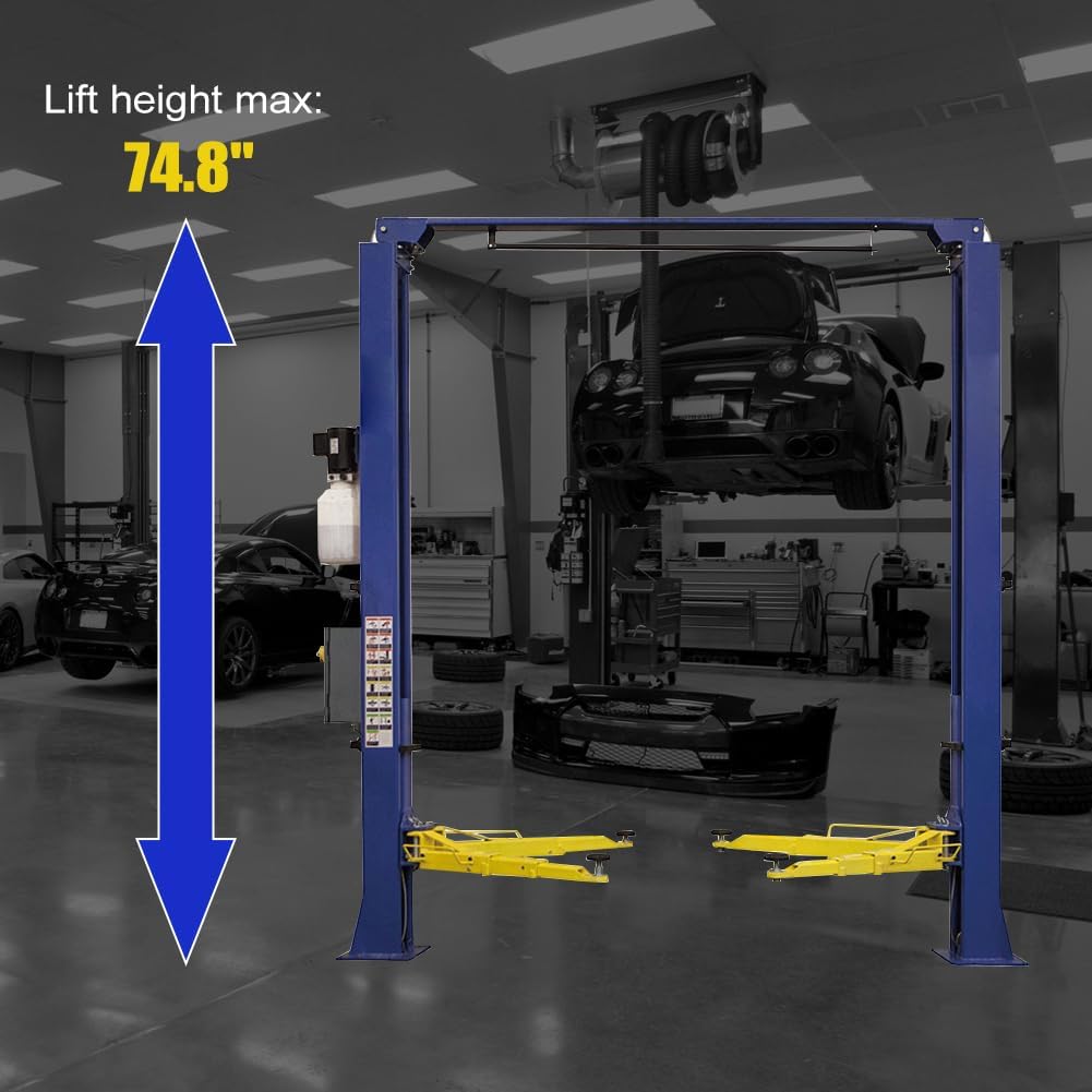 DIY Mechanics’ Choice: 9000lb two post automotive lifts 220V