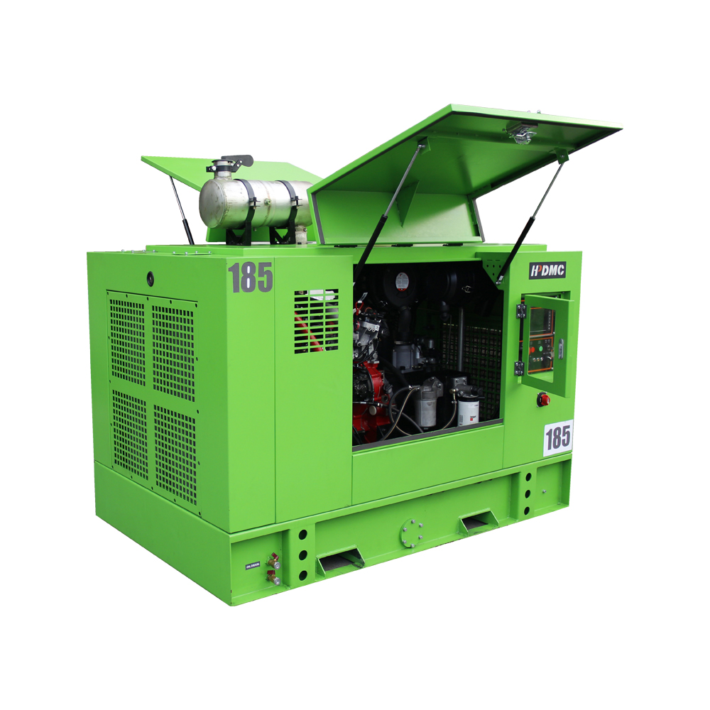One Compressor Machine, Endless Job Sites: Powering Work with 185CFM Diesel Air