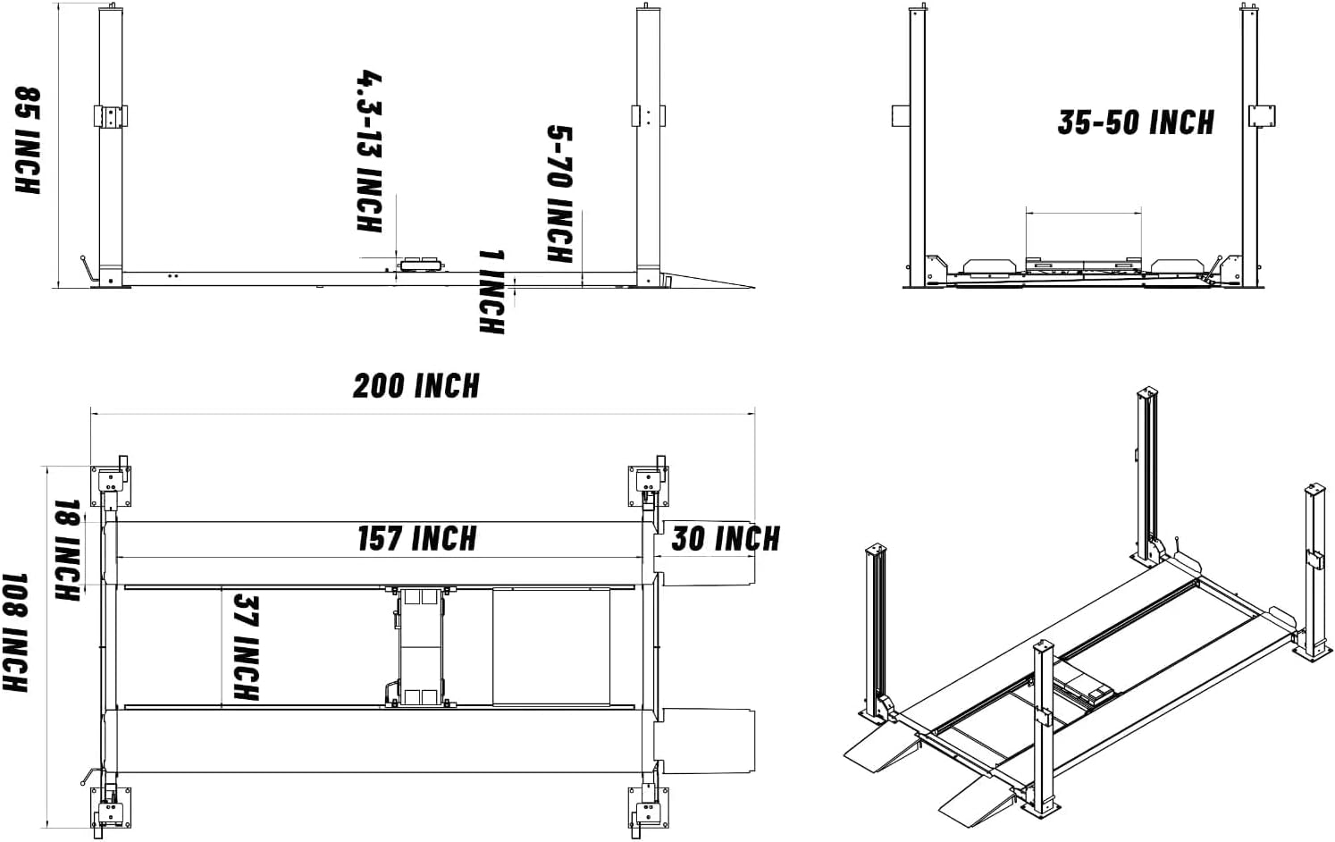 Guide to Finding a Reliable Four Post Lift for Sale Today
