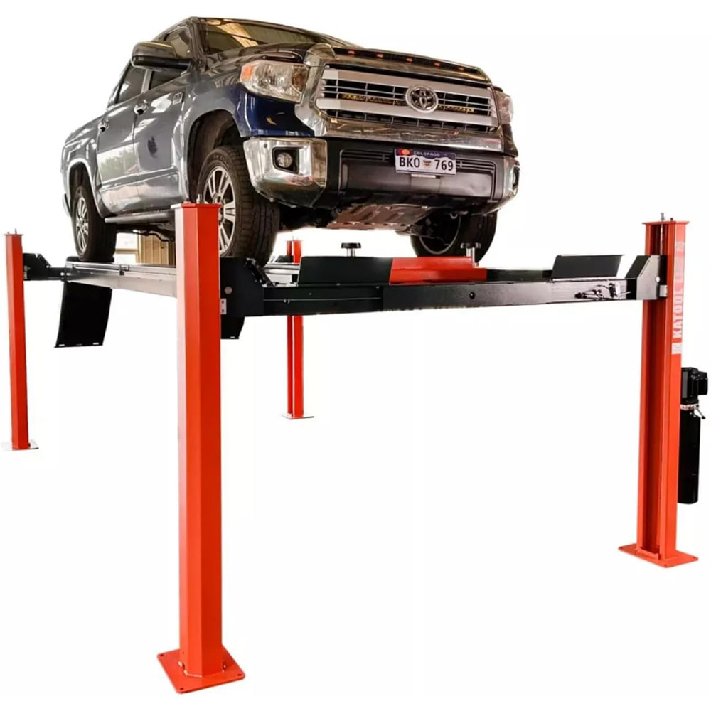 4-Post Hydraulic Car Lift: The Storage & Safety Expert