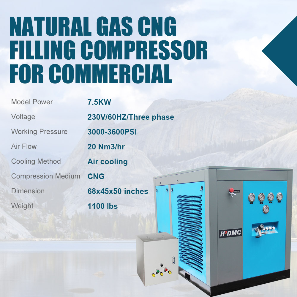 CNG Compressor for NGV Filling: Powering Clean Mobility