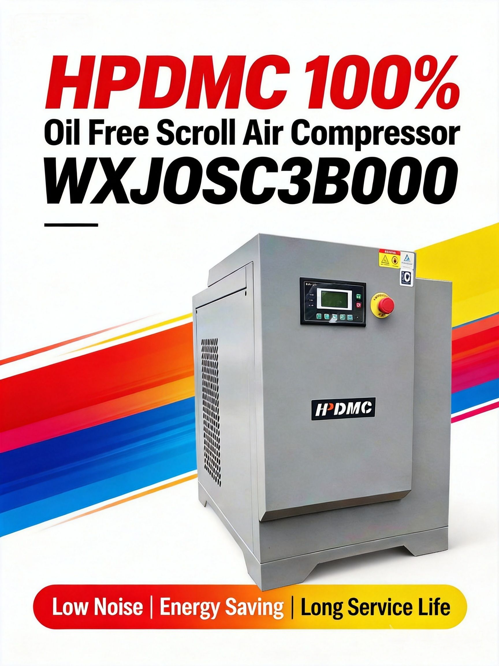 100% Oil Free Scroll Air Compressor - WXJOSC3B000