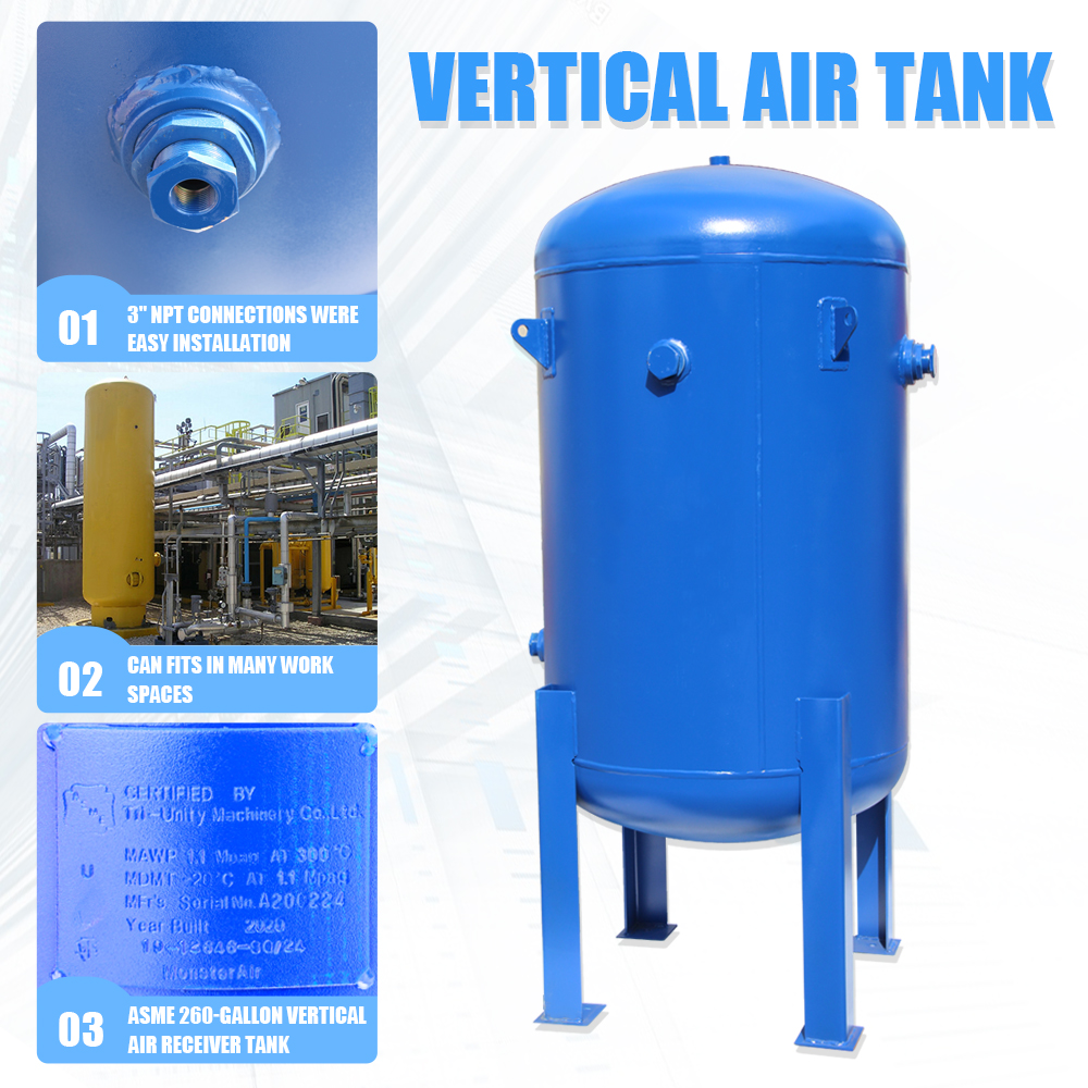 HPDMC Air Tanks: Store Compressed Air Efficiently