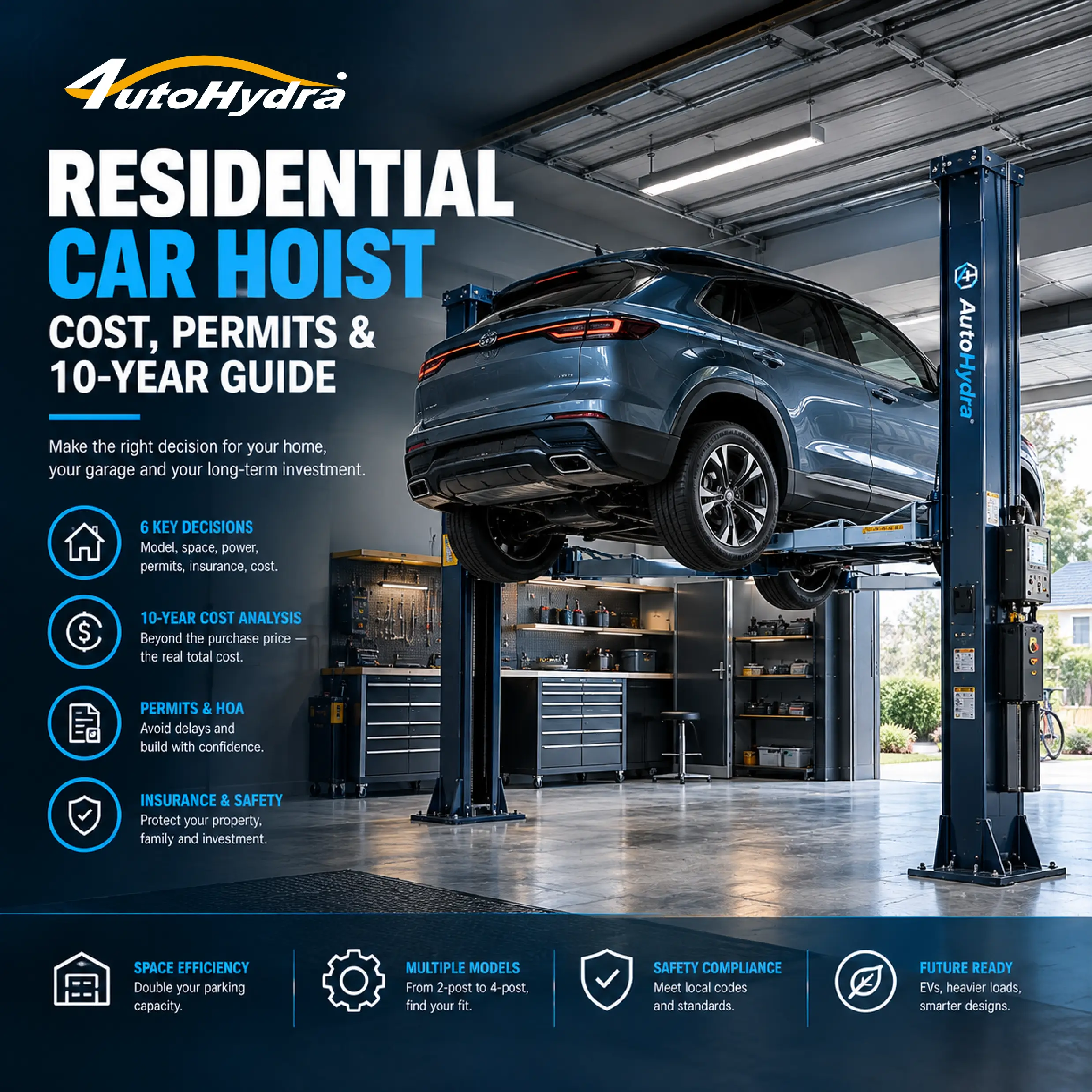 Residential Car Hoist: 6 Decisions Showrooms Never Mention