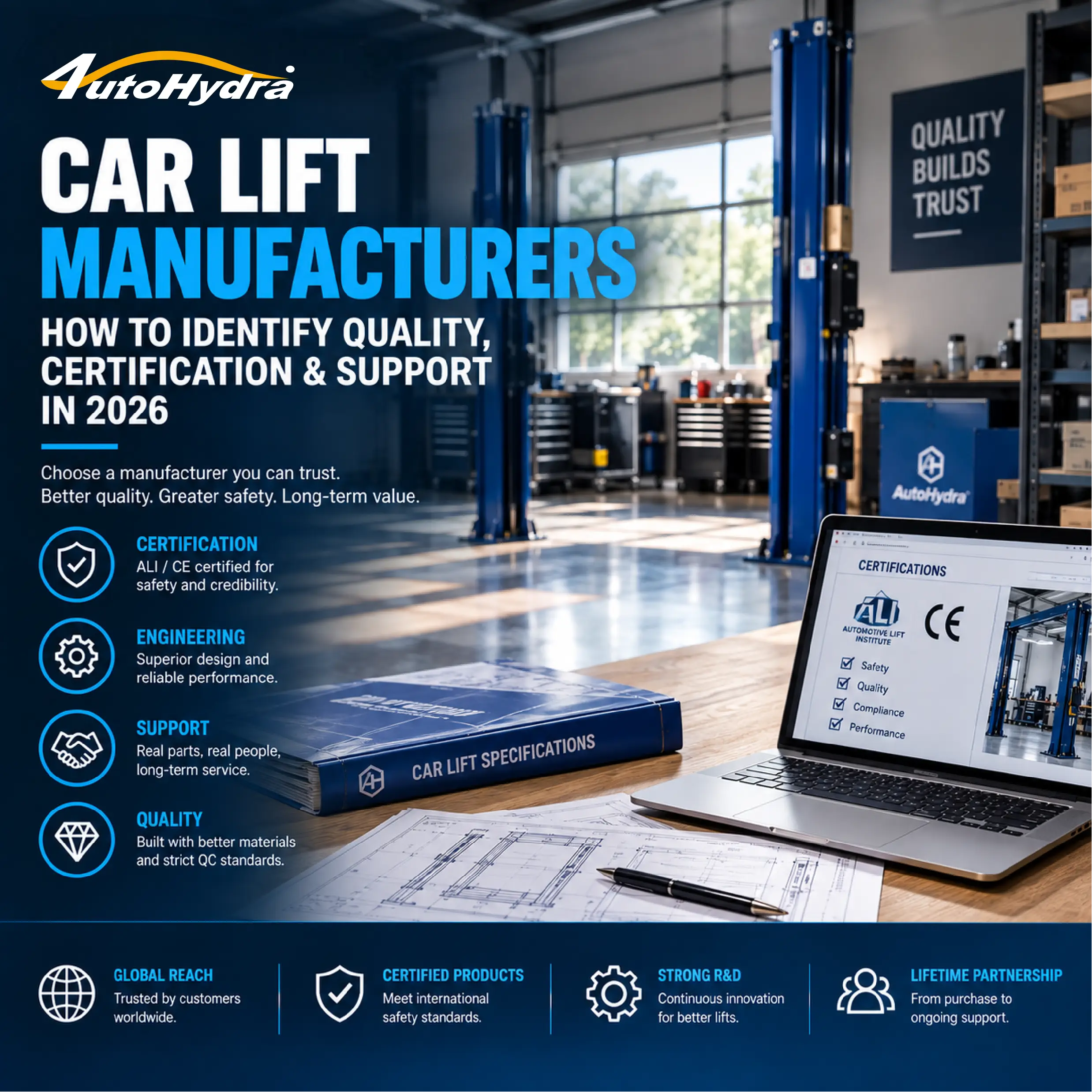 Post Vehicle Lift: The Engineering Behind 2-Post and 4-Post Designs