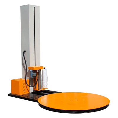 4400LBS Pallet Stretch Wrapping Machine Automatic Shrink Wrapper 65'' Turntable CRJ1650LFQD
