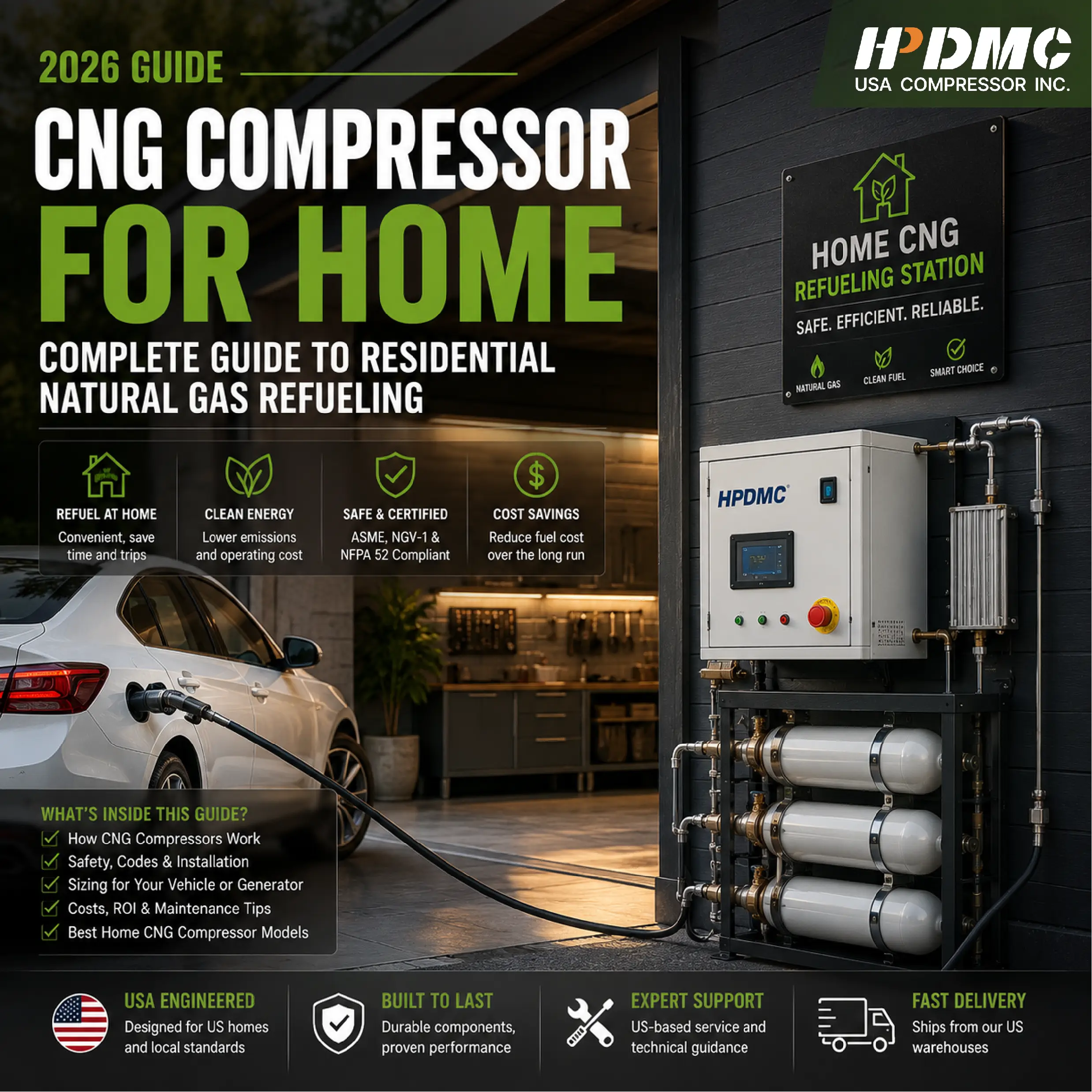 CNG Compressor for Home: A Practical Guide to Residential Natural Gas Refueling