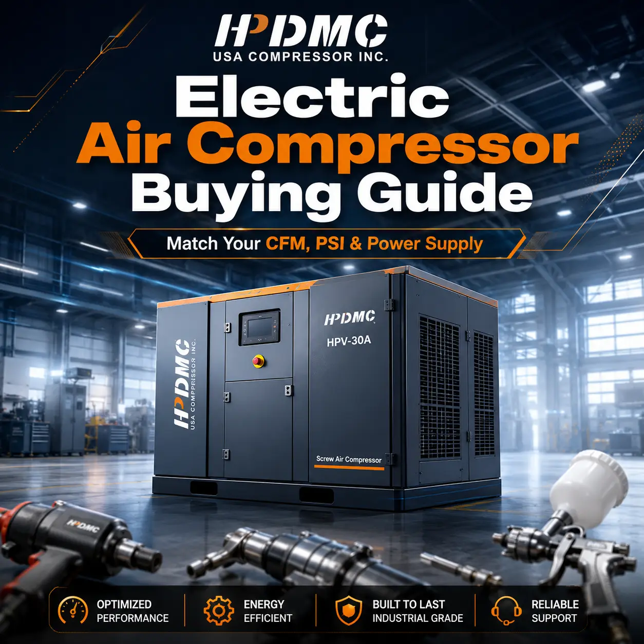 Electric Air Compressor Buying Guide:
How To Choose The Right Model