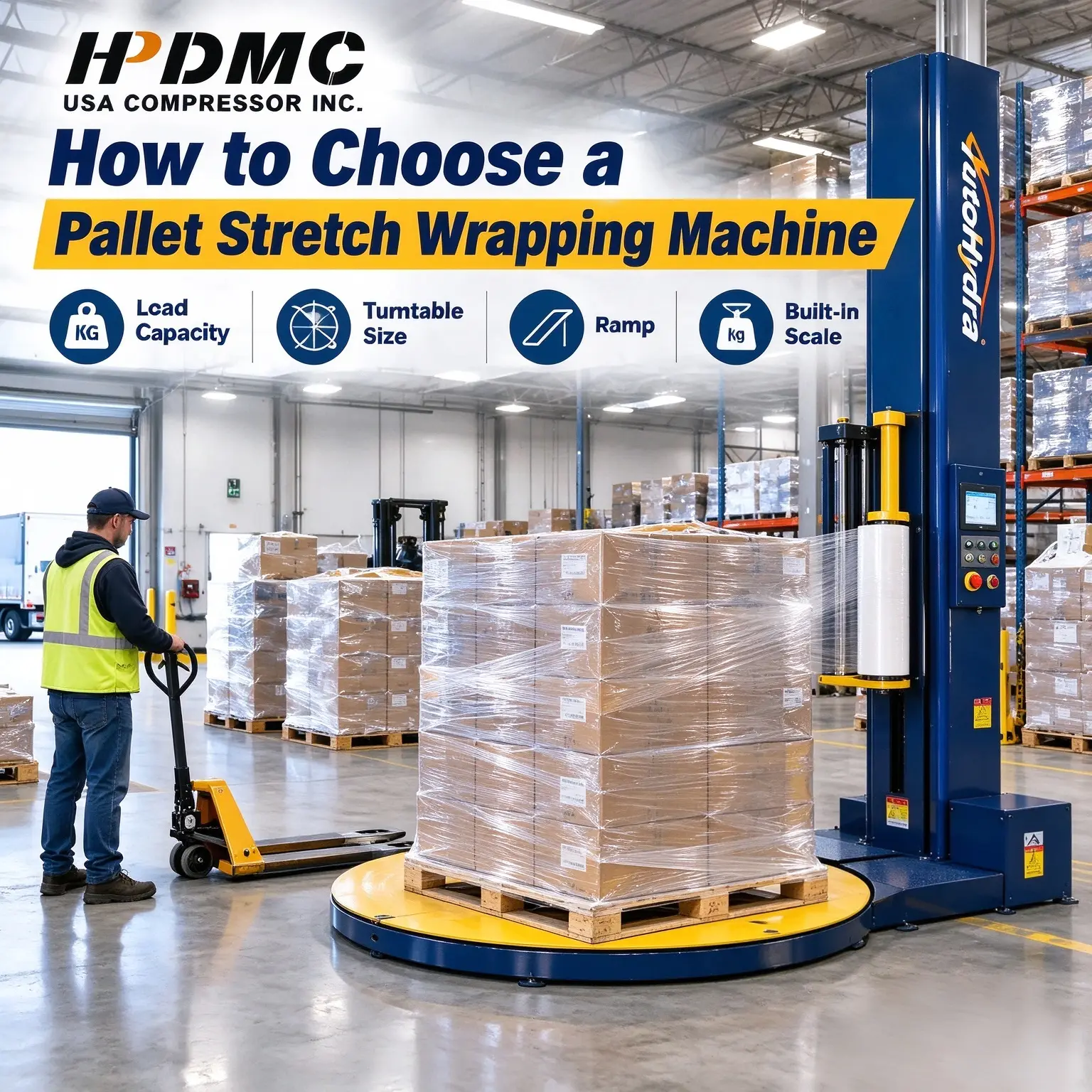 How to Choose a Pallet Stretch Wrapping Machine
A Complete Buying Guide