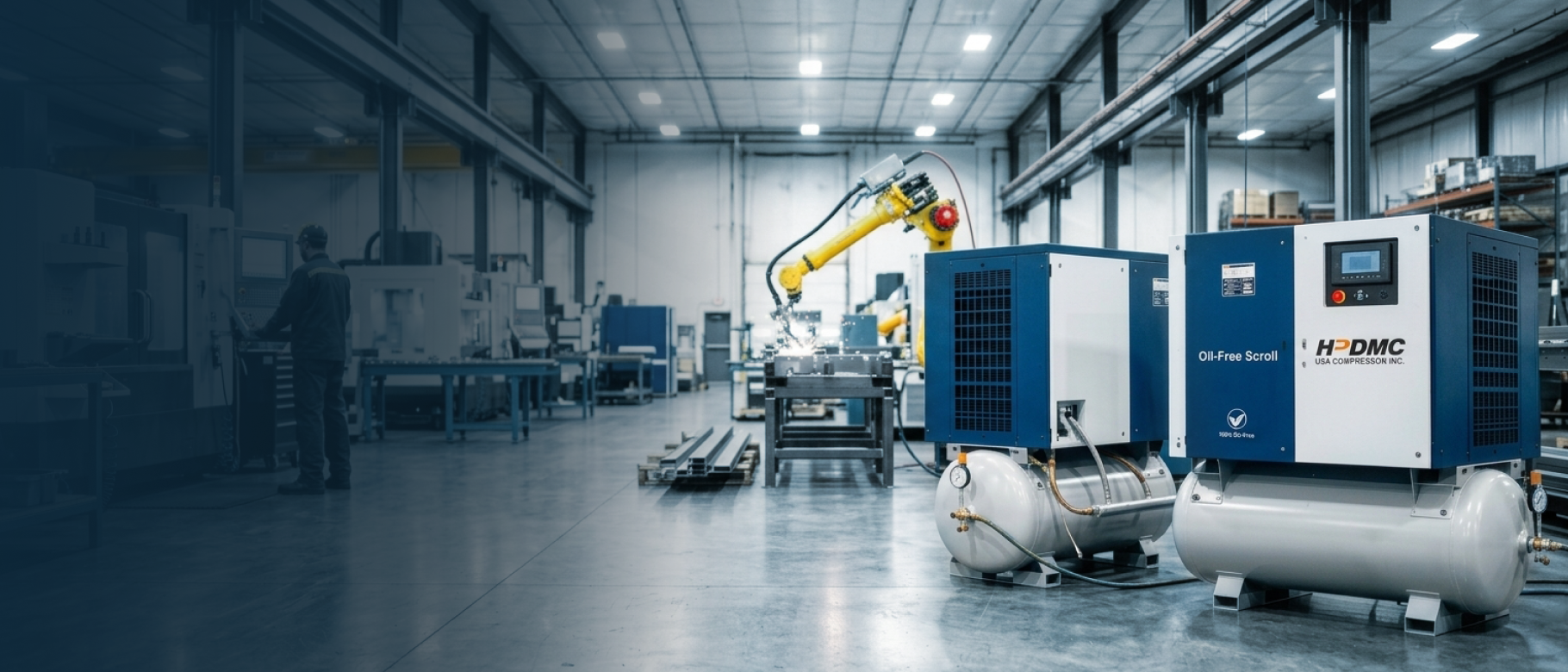 OIL-FREE SCROLL AIR COMPRESSORS