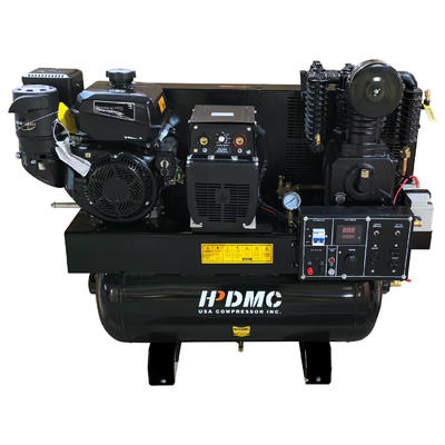 15HP 19Cfm Two Stage Air Compressor /Generator Welder 30Gal 180PSI HSJQY051800